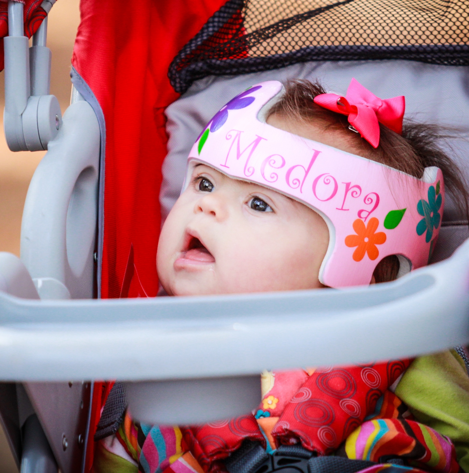 Image of child in stroller
