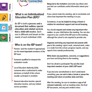 IEP Tipsheet